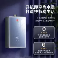 旗舰新品Sakura/樱花TLB602A零冷水16升13升家用恒温燃气热水器 蓝色 天然气