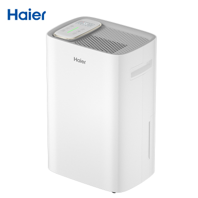 海尔(Haier)除湿机/抽湿机 除湿量20升/天 家用除湿机轻音地下室干衣除湿器 20L-正负离子净化