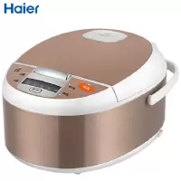 海尔 Haier 电饭煲 HRC-F5094B 5升容量 一键柴火饭 双控温防溢 10大功能操作 HRC-FD4