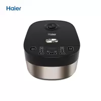 海尔 Haier 电饭煲 HRC-F5094B 5升容量 一键柴火饭 双控温防溢 10大功能操作 HRC-F40