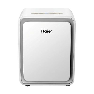 海尔(Haier)除湿机家用卧室小型空气除湿器大功率地下室抽湿机室内吸湿器 白色