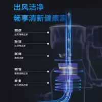 海尔(Haier)无线手持家用车载吸尘器大吸力轻量机身立式便携挂墙三挡调速长续航吸拖一体机 [G7B]高配版