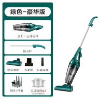 haier海尔吸尘器家用小型有线大吸力手持地毯沙发猫毛强力吸尘机 蓝色