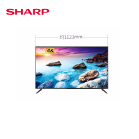 夏普(SHARP)50英寸 4K超高清 杜比音效 64位CPU 九大安全测试 智能液晶平板电视机
