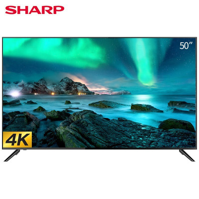 夏普(SHARP) 50英寸50M580 液晶电视机4K超高清智能WiFi平板电视