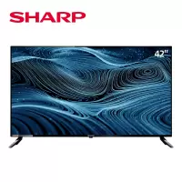 Sharp/夏普42英寸高清老人网络智能平板液晶电视机 黑色 官方标配