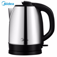 美的(Midea) 热水壶 304不锈钢 电水壶 聚水环不溅烫1.7L大容量电热烧水壶 人气单品-SJ1702
