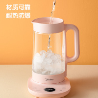 美的(Midea)养生壶 电水壶烧水壶女士煮茶器煮茶壶 1.5L智能养生壶 京品家电 YS15X2-211A 配滤网 [