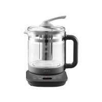 美的(Midea)养生壶 电水壶热水壶 花茶壶智能煮茶器烧水壶1.5L玻璃 带茶漏款丨YSNC1506B