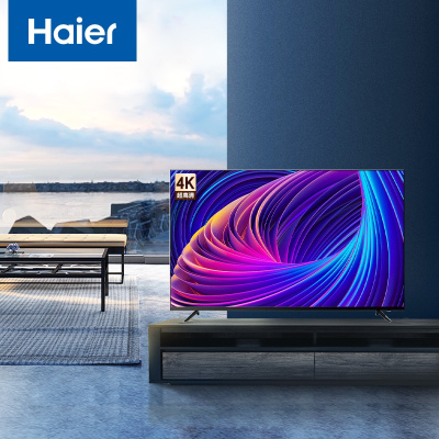 海尔(Haier)小懒人系列65英寸金属全面屏 4K超高清 远场语音 2+32G智慧液晶电视 [65英寸]4K超清全面屏