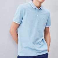 优品剪标短袖简约时尚休闲短袖POLO衫舒适珠地透气短T恤