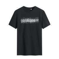 优品剪标时尚休闲男式印花短袖T恤
