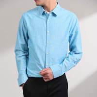 优品剪标时尚休闲男式长袖衬衫