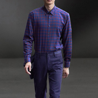 优品剪标时尚休闲男式长袖衬衫