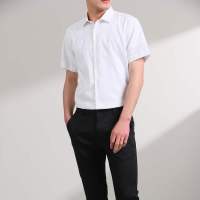优品剪标时尚休闲男式短袖衬衫