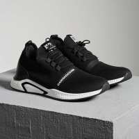 优品剪标透气网布休闲鞋舒适套脚男鞋休闲鞋