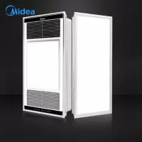 美的 Midea 集成吊顶多功能风暖浴霸浴室卫生间暖风机大屏LED照明换气吹风一体 超薄机身 [强劲双风道]纤薄速热浴