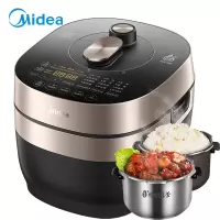 美的(Midea)电压力锅5L 智能家电电压力煲 加热 多功能电压力锅 电高压锅 WIFI智控 5L