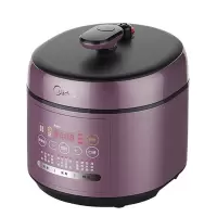 美的(Midea)电压力锅多功能高压锅5L 一锅双胆 智能预约 6L(升级不锈钢内胆)
