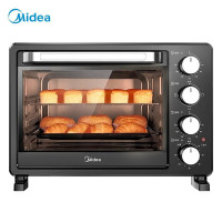 美的 烤箱家用烘焙迷你小型电烤箱多功能全自动蛋糕25升大容量