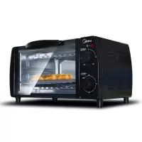 美的(Midea)电烤箱家用小容量烘焙控温多功能迷你蛋糕双层烤位10升 包学会烘培+烘培电子书