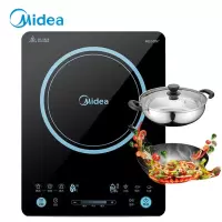 美的(Midea)电磁炉 家用2200W大火力匀火188mm大线圈盘 电磁灶四重防水