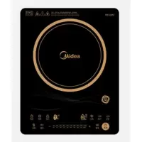 美的(Midea)电磁炉 家用2100W大火力文武火 电磁灶四重防水(附炒锅+汤锅)