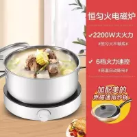 美的电磁炉家用迷你全自动断电节能智能多功能宿舍小型火锅小米粥 (黑白色)