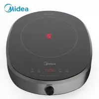 美的(Midea)电磁炉 滑控调节 火锅炉 2200W大火力电磁灶 旋磁叠式线圈盘 智能断电 [2200W大火力