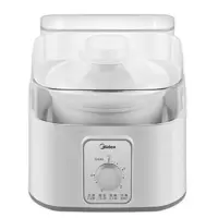 美的(Midea)电炖锅 隔水炖家用蒸汽炖锅全自动炖汤煲汤锅陶瓷煮粥燕窝炖盅 电炖锅