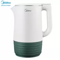 美的(Midea)电水壶热水壶电热水壶304不锈钢水壶防烫暖水壶开水壶烧水壶智能断电 手柄控温-四段定温