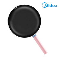 美的(Midea)奶锅 Micca系列 匀香不粘汤奶锅不粘煎锅宝宝辅食拉面泡面锅 燃气电磁通用 煎锅26cm