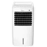 美的空调扇制冷器小空调冷风机家用制冷机迷你水冷空调无叶风扇 白色