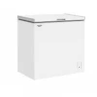 澳柯玛家用商用冰柜冷藏冷冻转换冷柜节能顶开门冰箱 皓月白