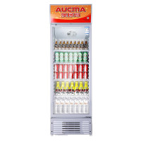 澳柯玛(AUCMA)387升大容量商用立式冷藏柜保鲜柜 便利店展示柜 饮料柜陈列柜