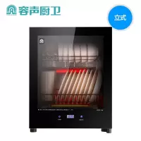 容声碗筷消毒柜家用小型立式茶杯厨房高温消毒碗柜壁挂台式消毒机 黑色