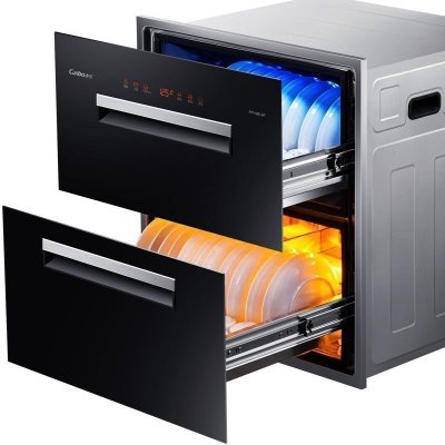 康宝XDZ118-EMT消毒柜家用嵌入式厨房碗柜碗筷大容量二星级镶嵌式 黑色