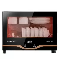 康宝XDR30-TVC1家用立式消毒柜迷你小型厨房高温台式桌面式碗柜 黑色