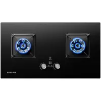 华帝 百得(BEST) 燃气灶 煤气灶双灶具 家用5.2KW大火力定时灶嵌入式台式全进风QE61 液化气(20Y)