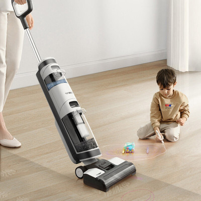 添可(TINECO)无线智能洗地机FLOOR ONE自清洁电动拖把吸尘拖地一体清洗擦地家用 白色