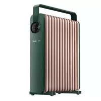 美的油汀取暖器电暖器家用省电速热节能油丁酊烤火炉暖气片大面积 绿色