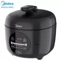 美的(Midea)电压力锅小高压锅2.5L家用多功能不粘内胆高压快煮智能预约压力锅(1-3人食用) 2.5L 轻享一人食