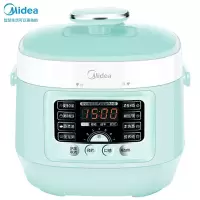 美的(Midea)电压力锅小高压锅2.5L家用多功能不粘内胆高压快煮智能预约压力锅(1-3人食用) 2.5L 轻享一人食
