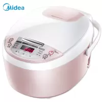 美的电饭煲家用多功能智能预约迷你小型电饭锅煮饭锅3L升 粉红色