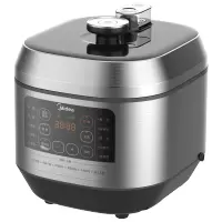 美的(Midea)电压力锅5L双胆家用高压锅巧鲜阀一键排气 大火速热快煮出鲜多功能电压力煲智能预约 双胆5L压力锅 [人