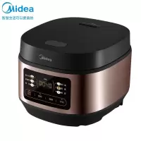 美的(Midea)电饭煲 家用3L大容量智能电饭锅 多功能煲煮粥蒸饭24小时预约定时迷你煮饭锅电蒸锅 (微压黑晶内胆3升