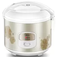 美的(Midea)电饭煲3升 电饭锅3-5人家用 小容量 迷你 小2人电饭煲 简单易控电饭锅智能 3升黑晶内胆