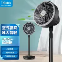 美的(Midea)电风扇 空气循环扇家用节能省电台立两用摇头风扇落地扇卧室客厅轻音低噪电扇循环对流