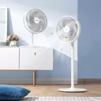 美的电风扇家用落地扇7叶台立两用扇卧室摇头安静节能大风量电扇