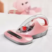 美的(Midea)B3除螨仪家用吸尘 除尘除螨虫小型吸尘机手持式紫外线杀菌 粉红色